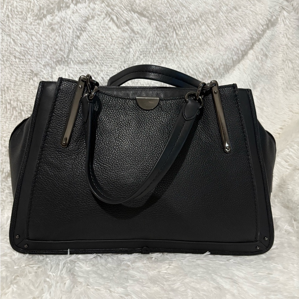 🖤Coach Dreamer Black Leather Satchel with Removable Strap 🖤 - Picture 2 of 12